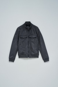 BOMBER JACKET IN SUEDE
