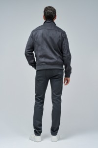 BOMBER JACKET IN SUEDE