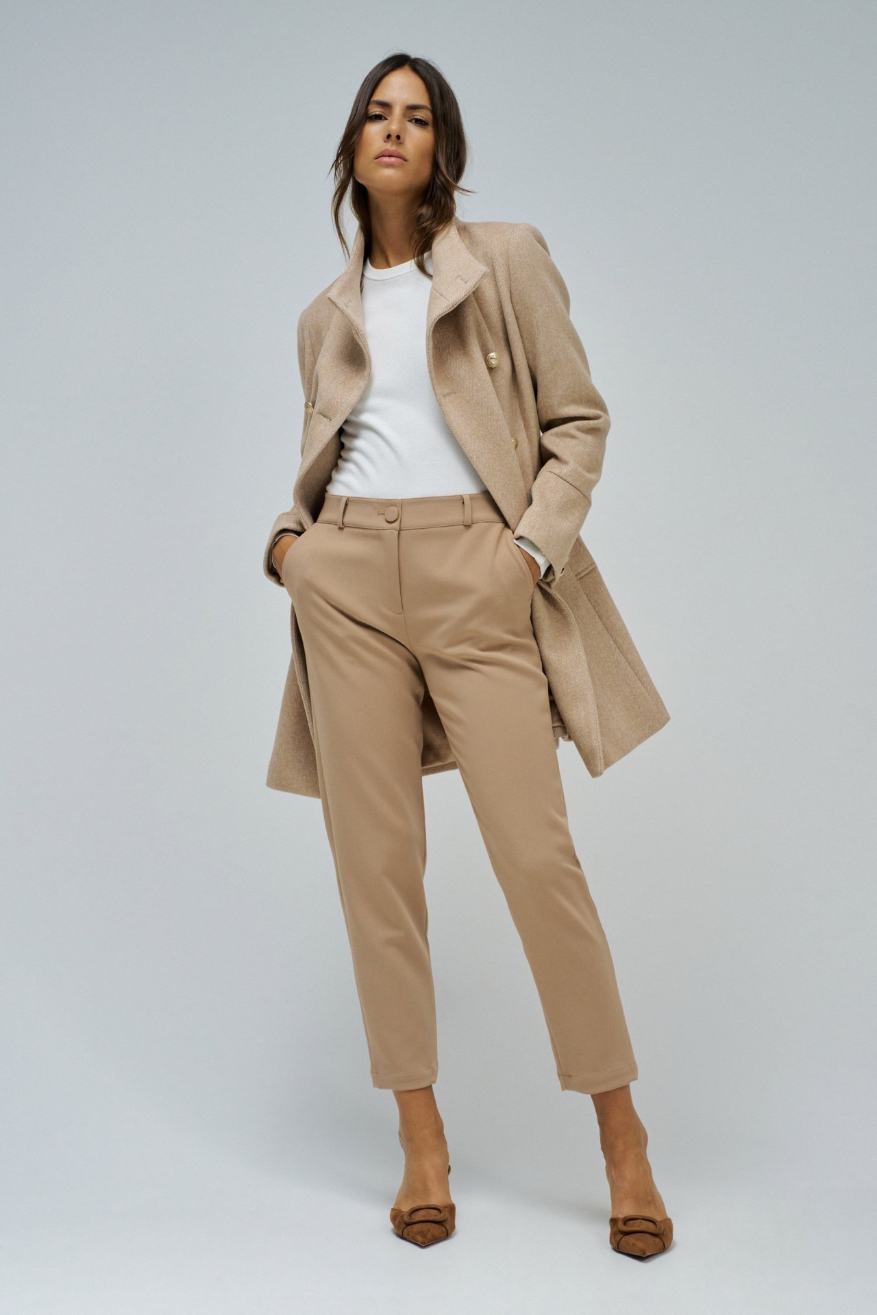 SLIM FIT CHINO TROUSERS