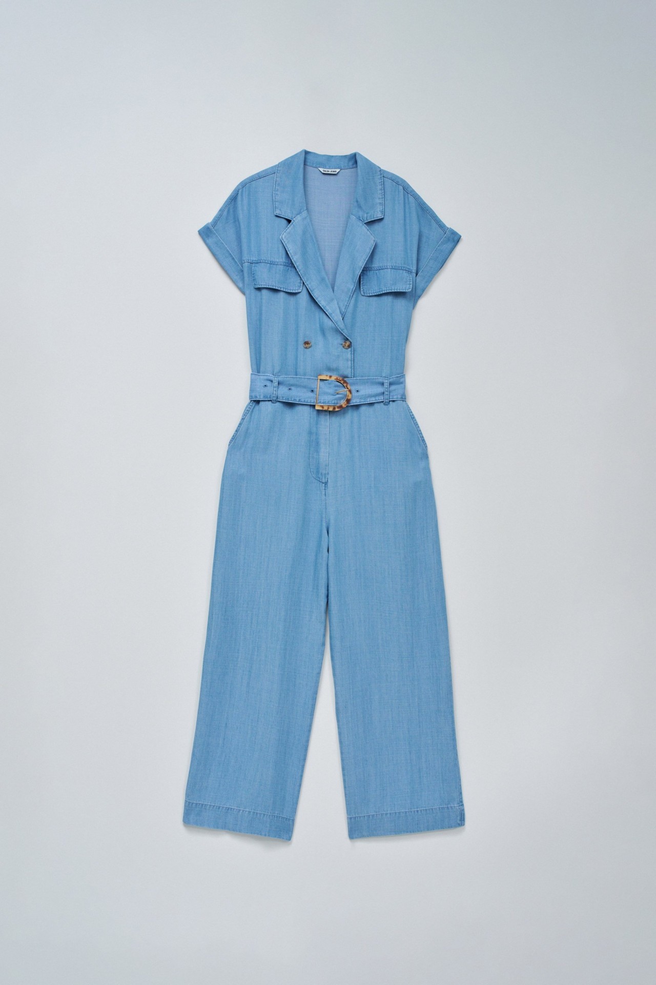 JUMPSUIT IN HELLBLAU
