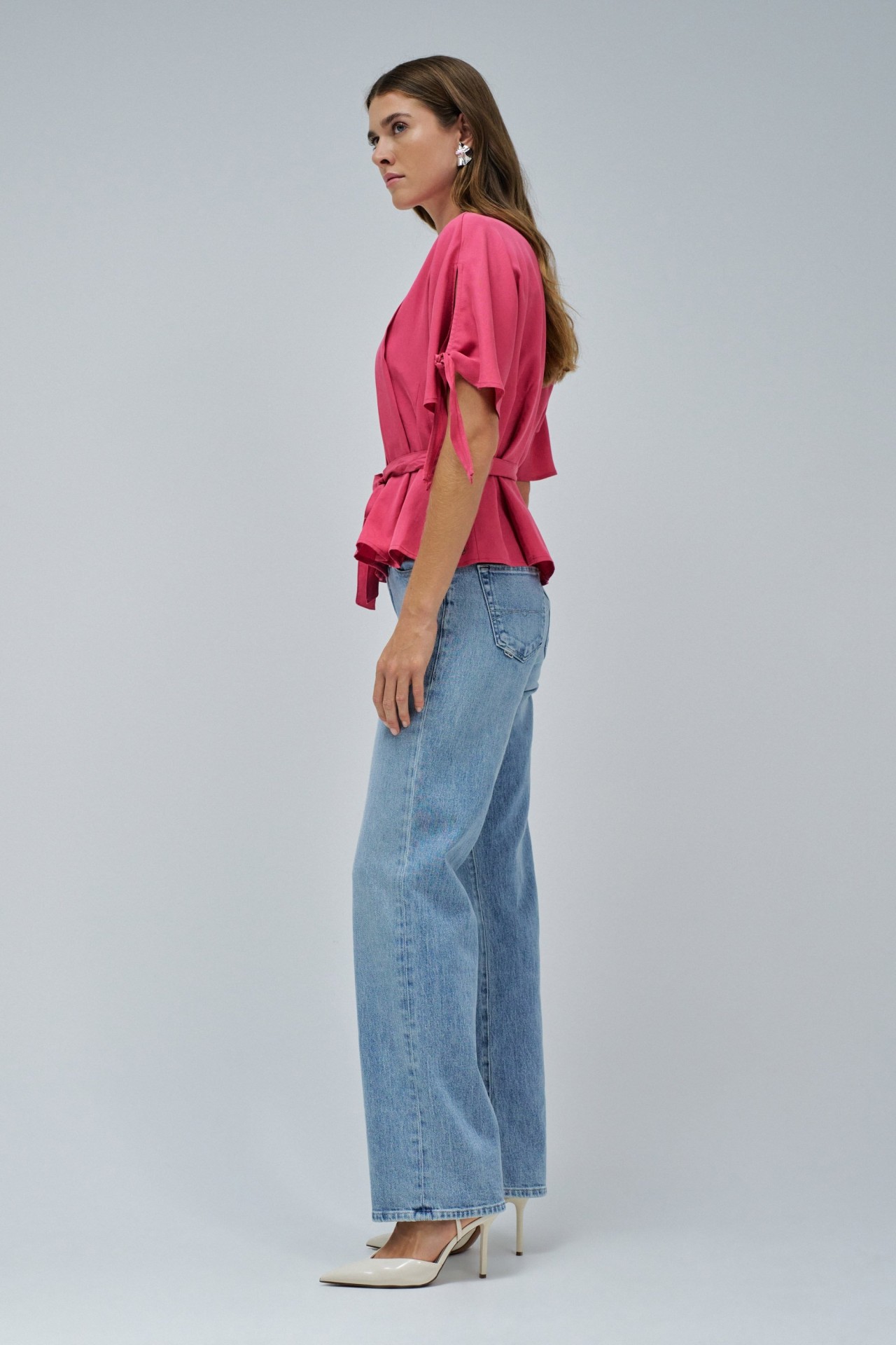 BLOUSE EN LIGHTDENIM