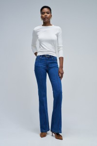 JEAN DESTINY PUSH UP FLARE
