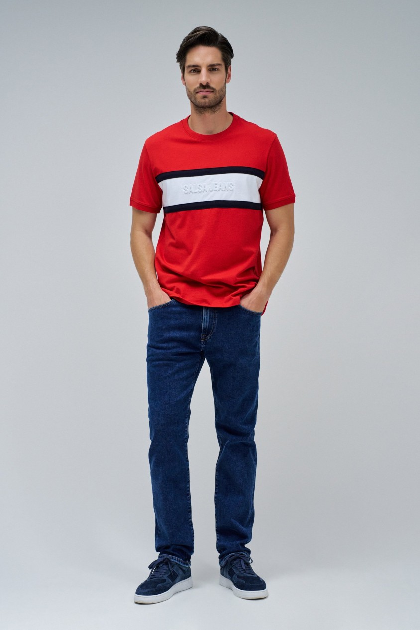 T-SHIRT TRICOLORE