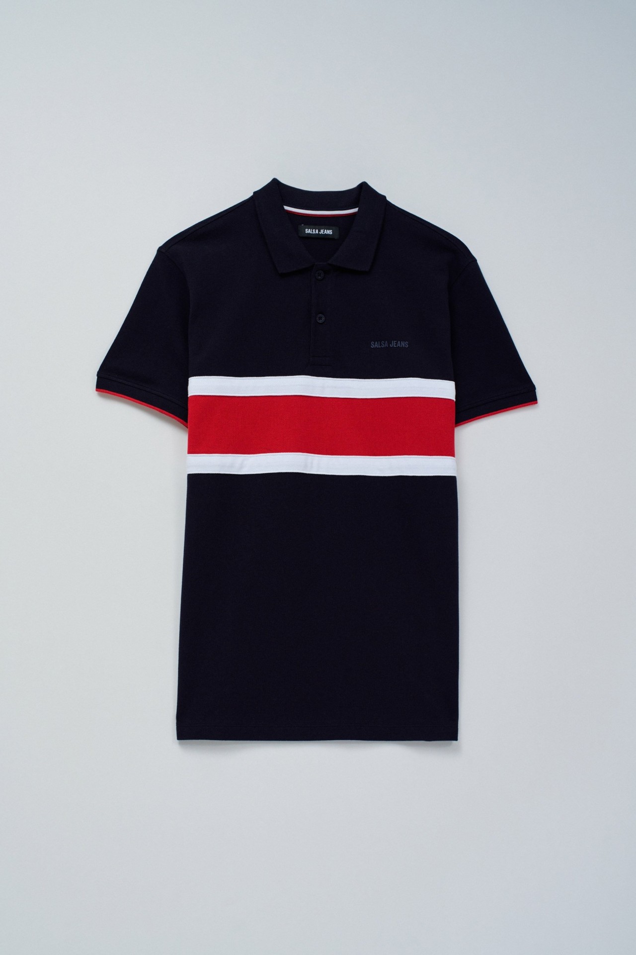 TRICOLOUR POLO