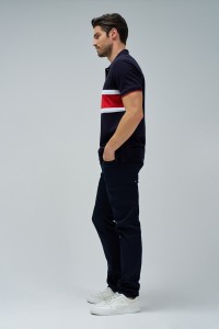 TRICOLOUR POLO
