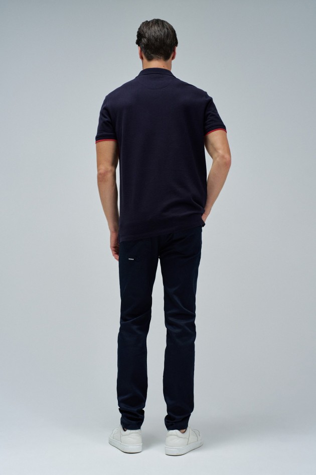 TRICOLOUR POLO