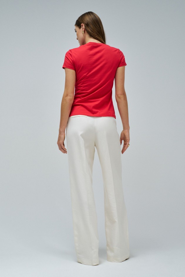 T-SHIRT WITH EMBROIDERY