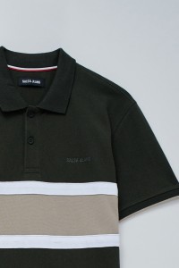 TRICOLOUR POLO