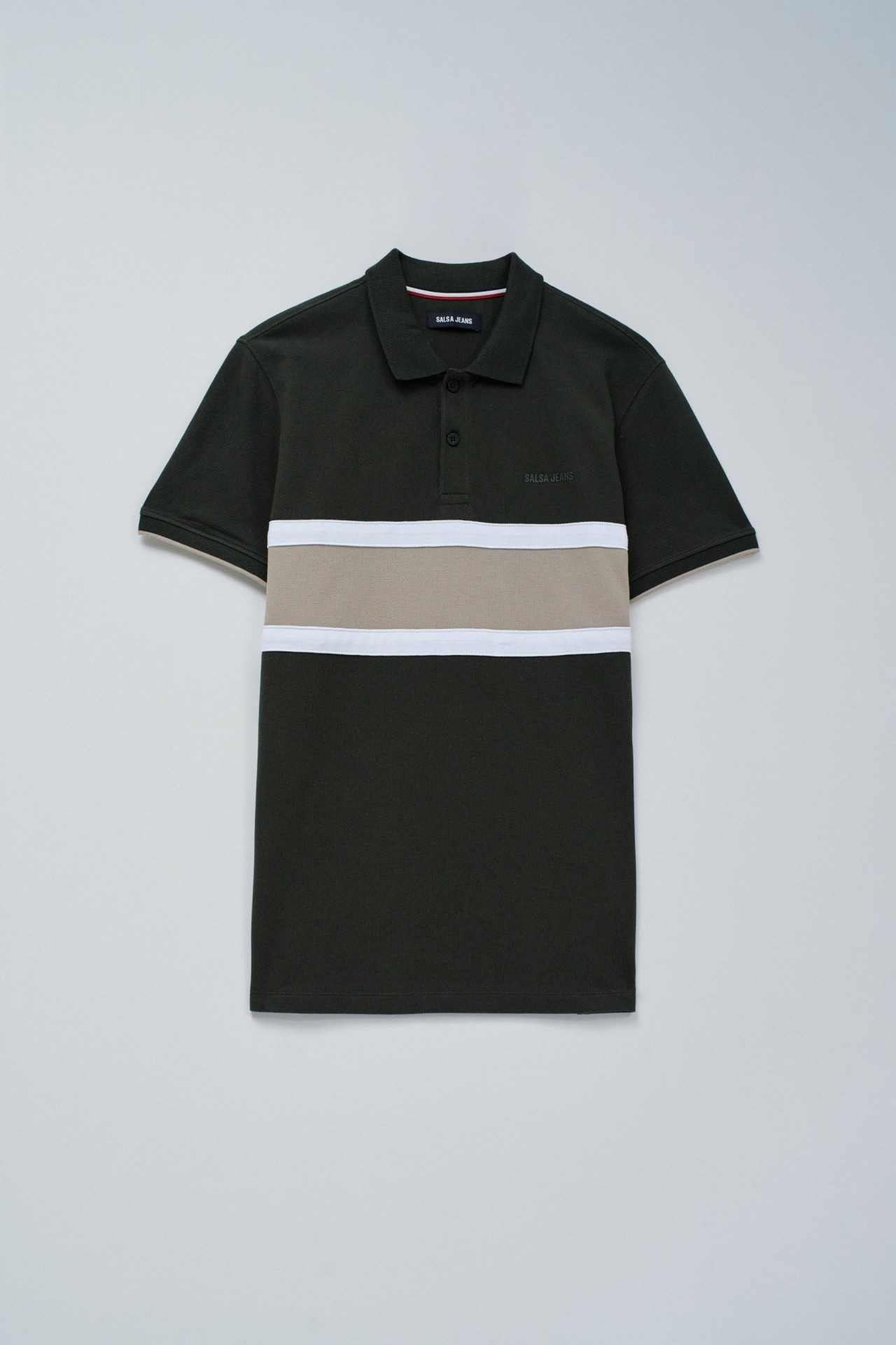 TRICOLOUR POLO