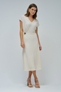 VESTIDO COM TEXTURA
