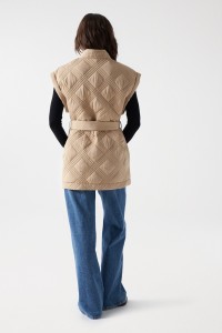 GILET MATELASS? AVEC CEINTURE