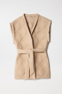 GILET MATELASS? AVEC CEINTURE