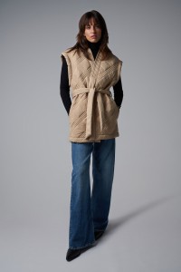 GILET MATELASS? AVEC CEINTURE