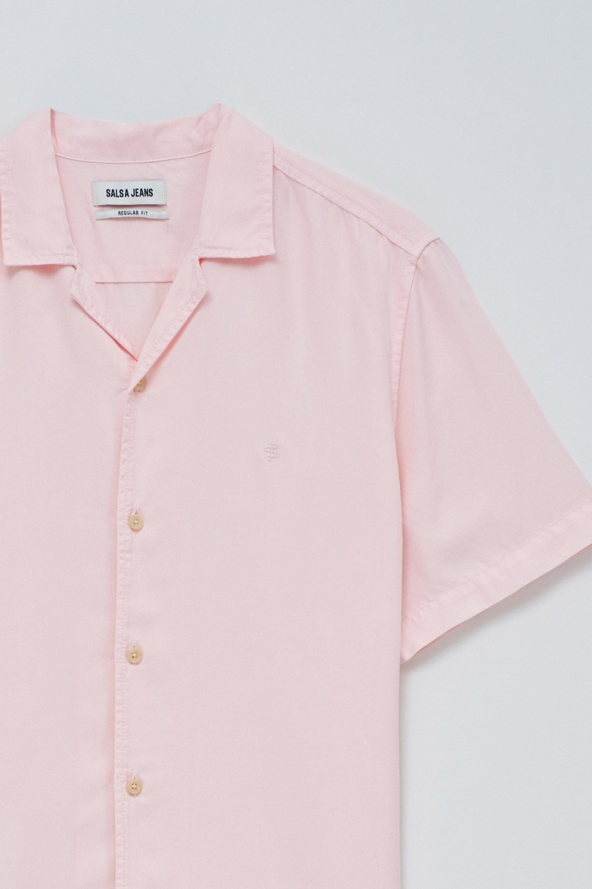 CAMISA EM DENIM LEVE