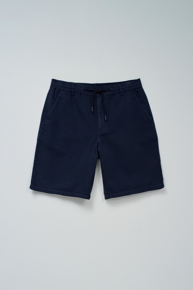 REGULAR FIT SHORTS WITH LINEN