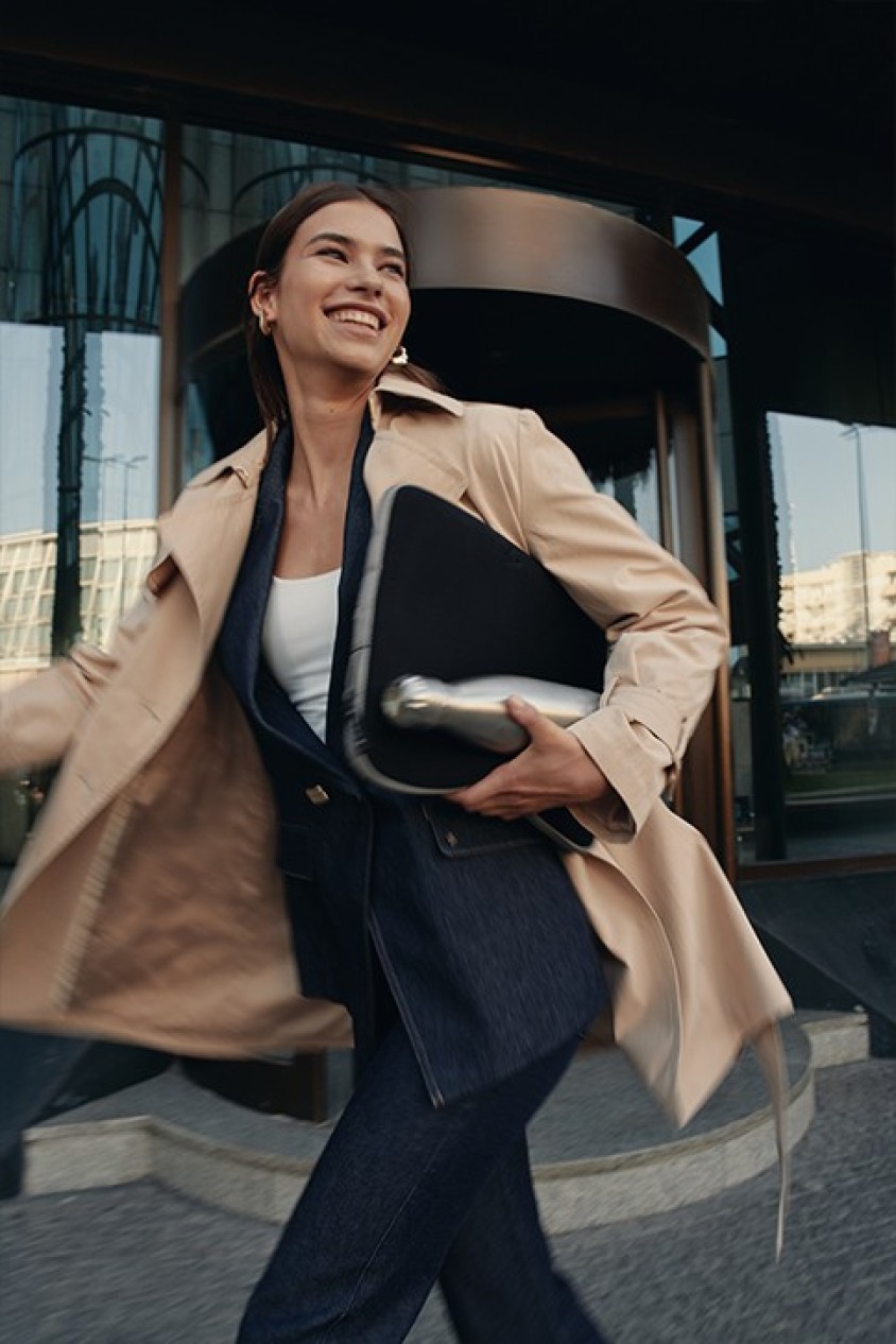 TRENCH COAT WITH BELT
