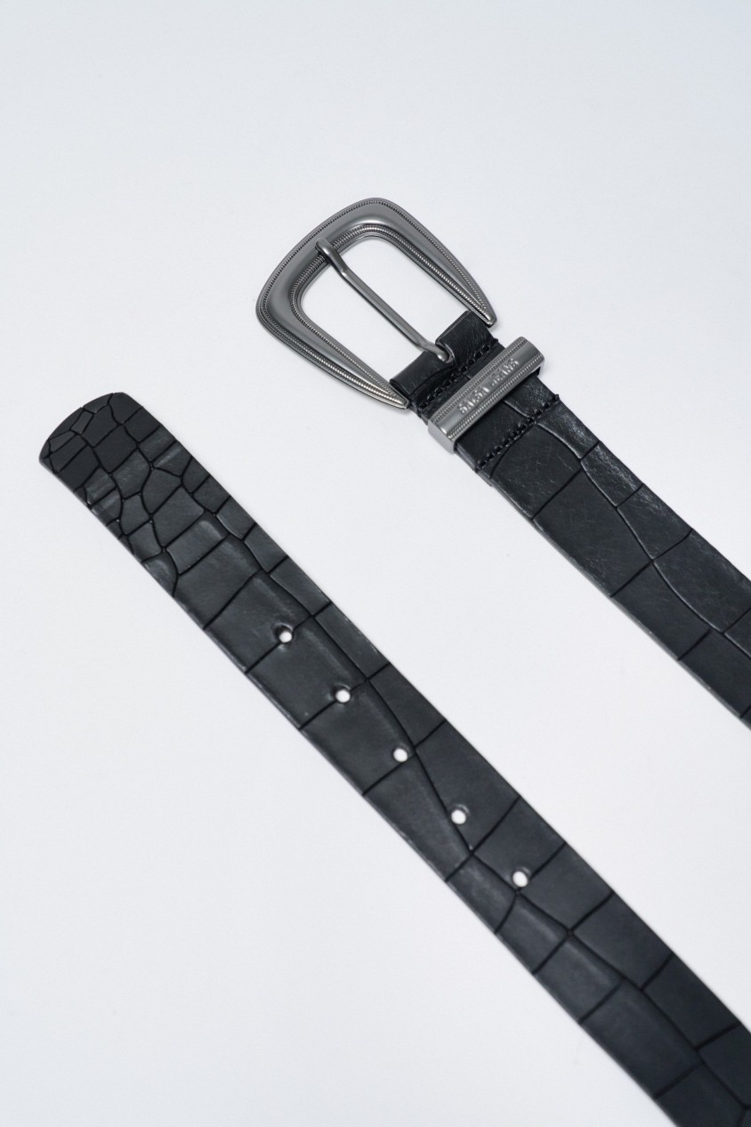 LEDERGÜRTEL KROKODILEFFEKT