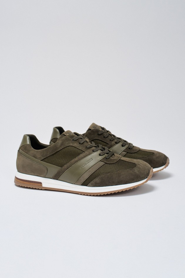 SUEDE TRAINERS
