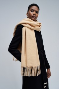 SCARF WITH FRINGES