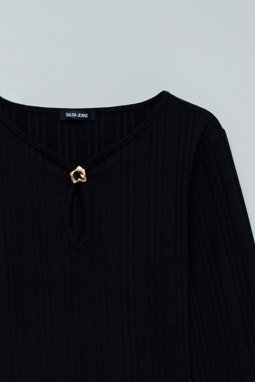 RIPPENSTRICKPULLOVER