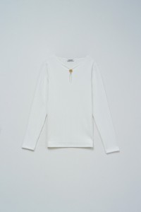 CAMISOLA DE MALHA CANELADA