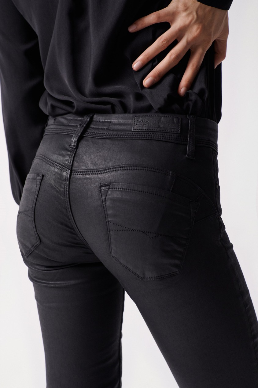 Pantalones Vaqueros Mujer Vaqueros Negros Salsa VAQUEROSPUSH UP