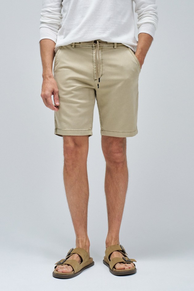 PANTALONES CORTOS REGULAR S-ACTIV CON CORDN