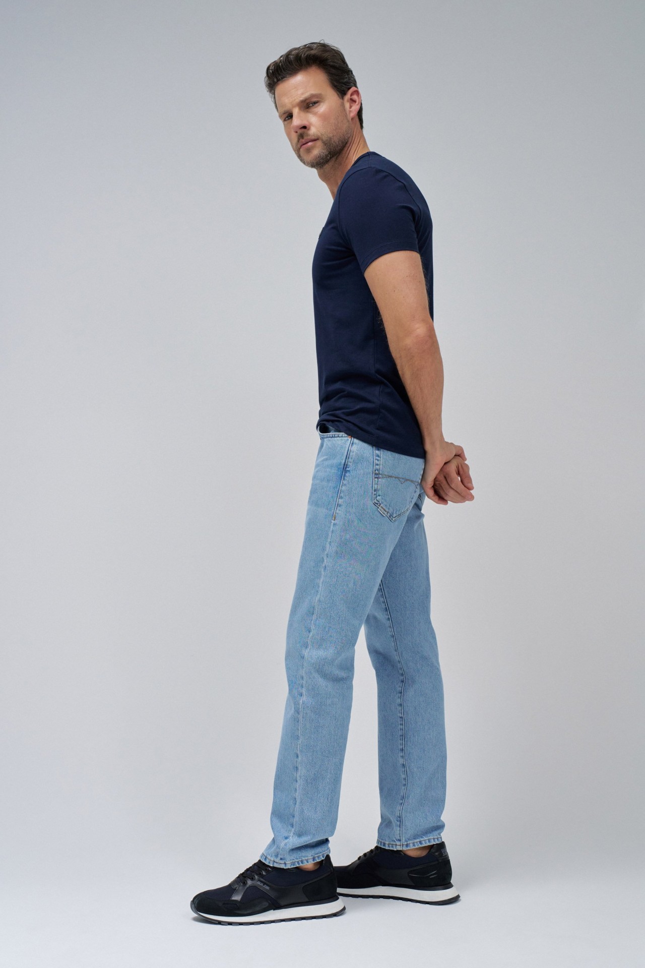 COTTON T-SHIRT WITH SALSA LOGO