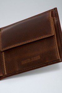 PORTE-MONNAIE EN CUIR