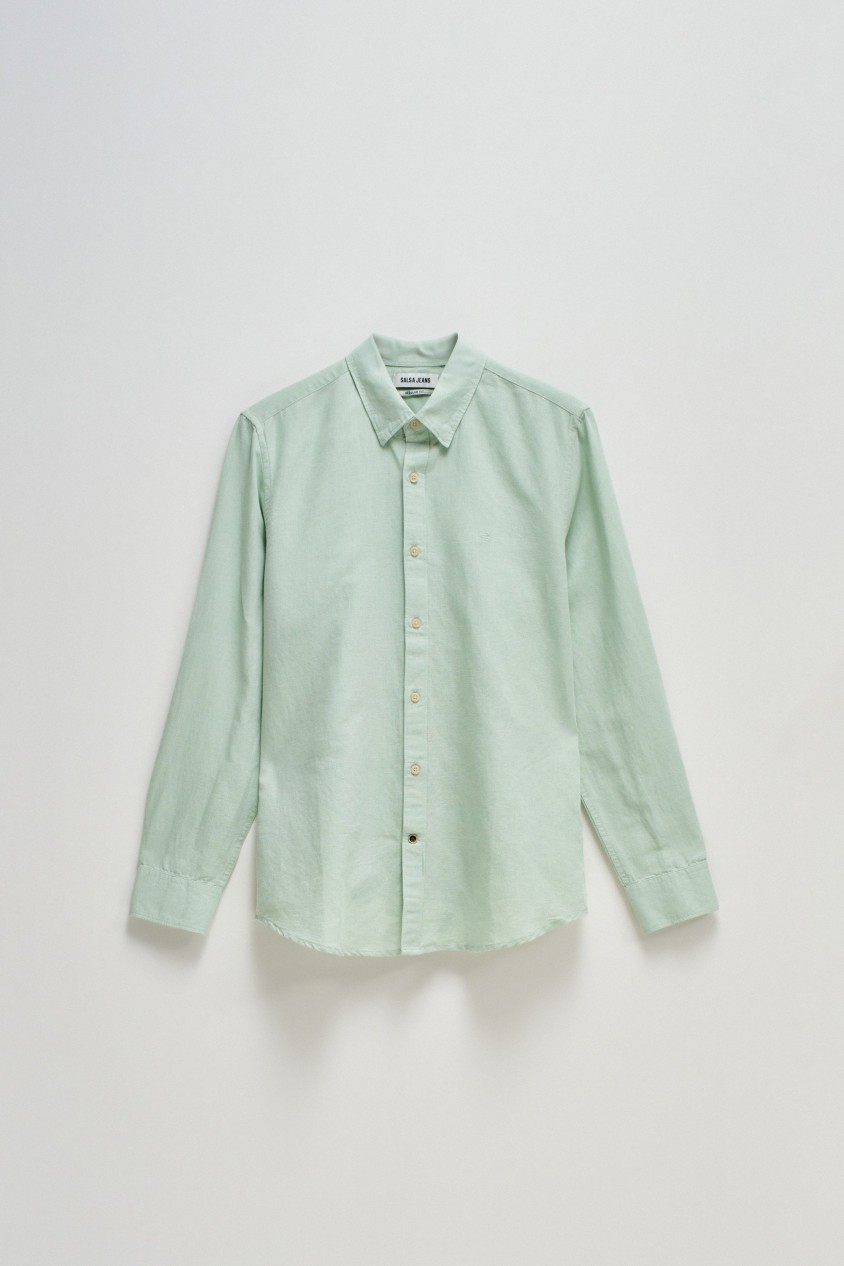 CHEMISE EN MÉLANGE DE LIN