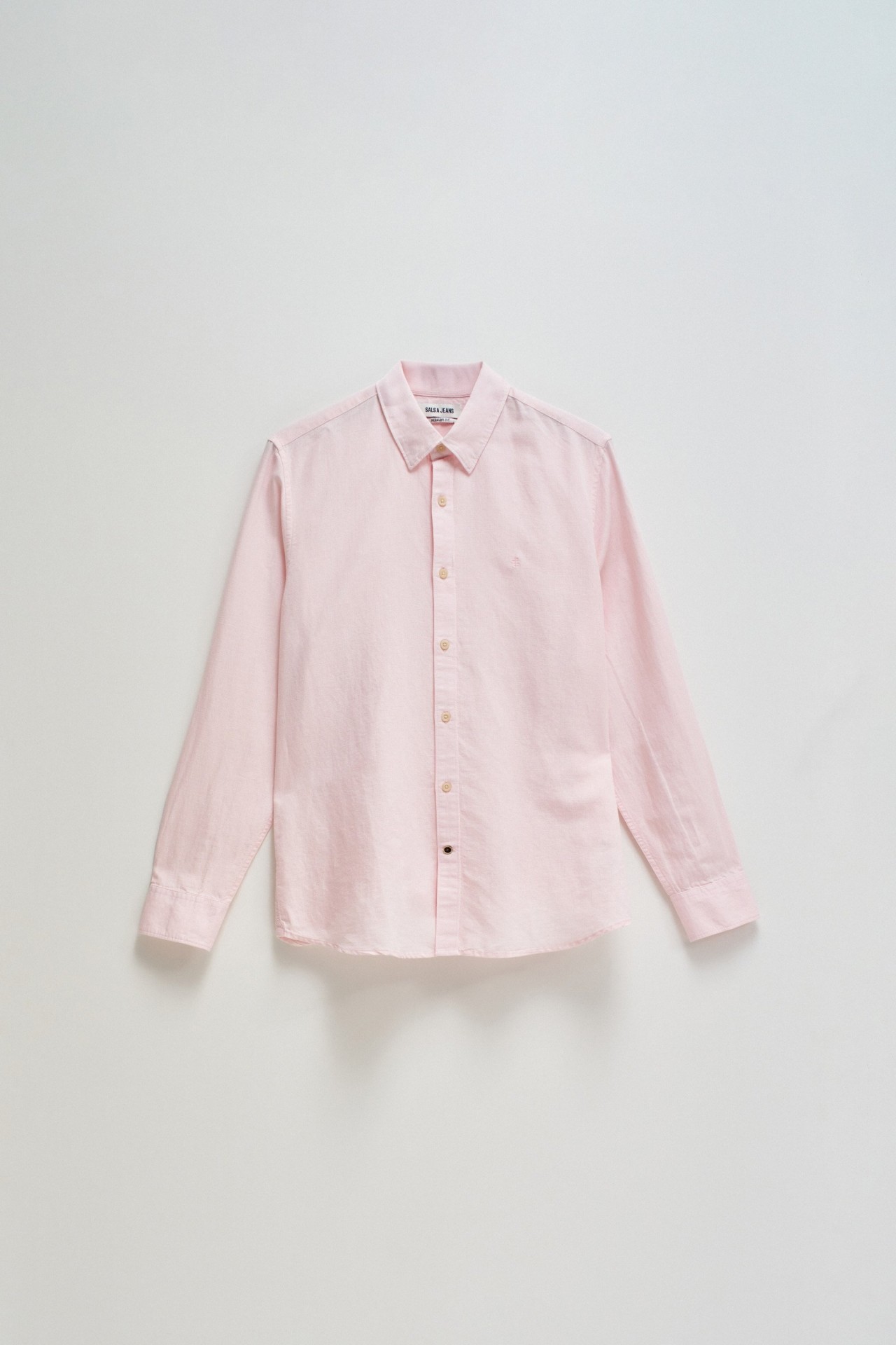 SHIRT WITH LINEN BLEND