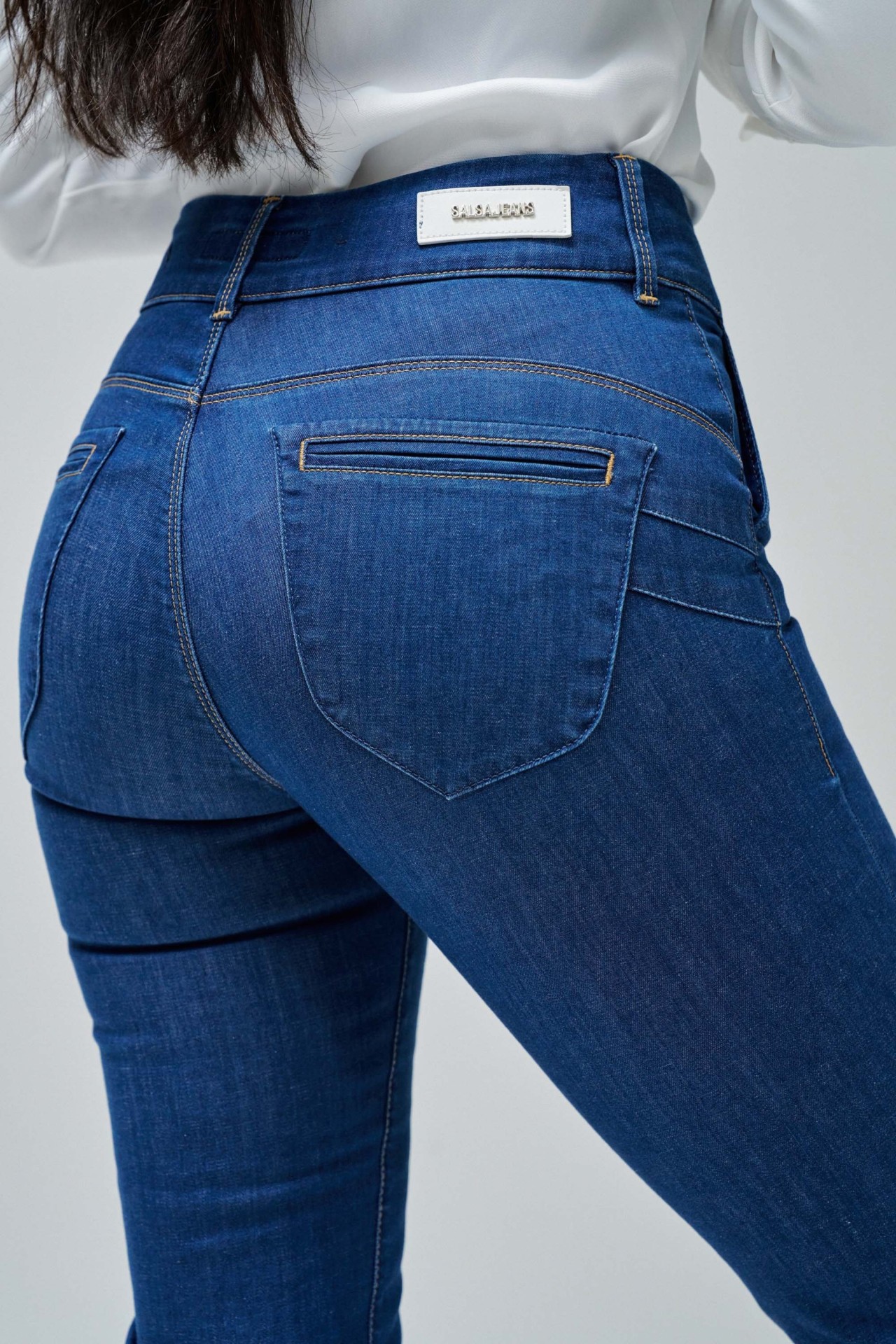 SECRET CHINO PUSH IN CROPPED SLIM