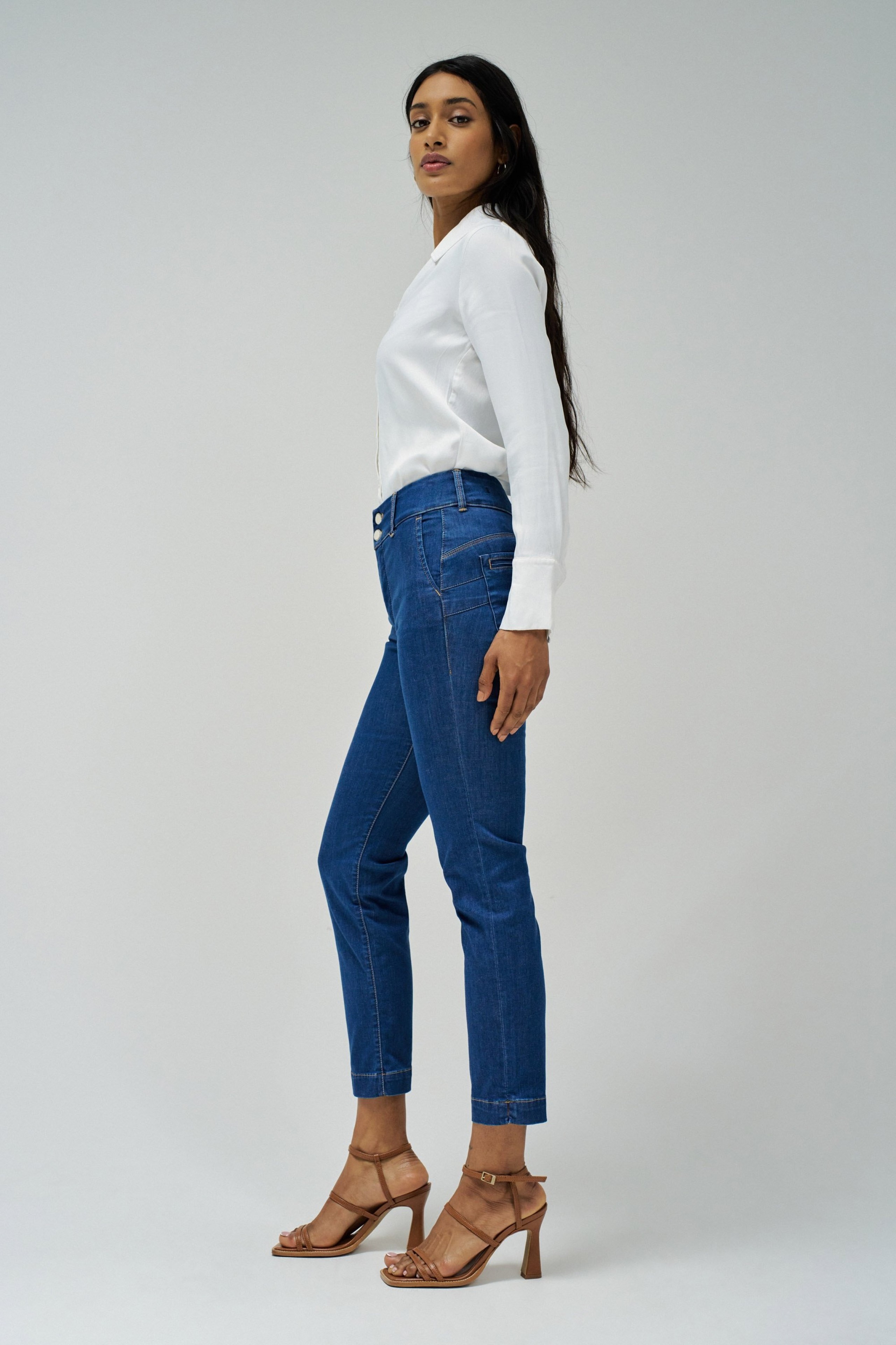 SECRET CHINO PUSH IN CROPPED SLIM