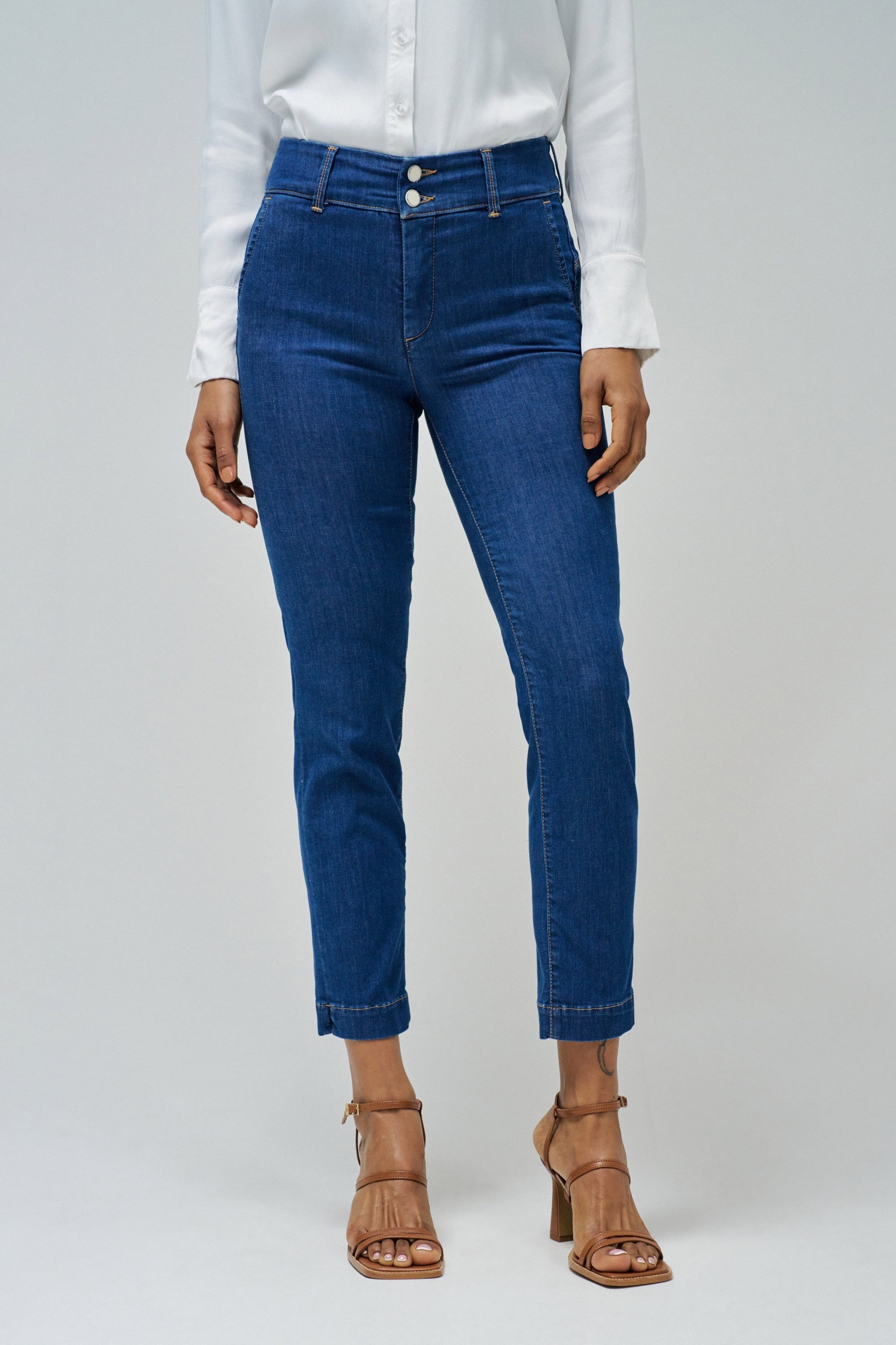 SECRET CHINO PUSH IN CROPPED SLIM