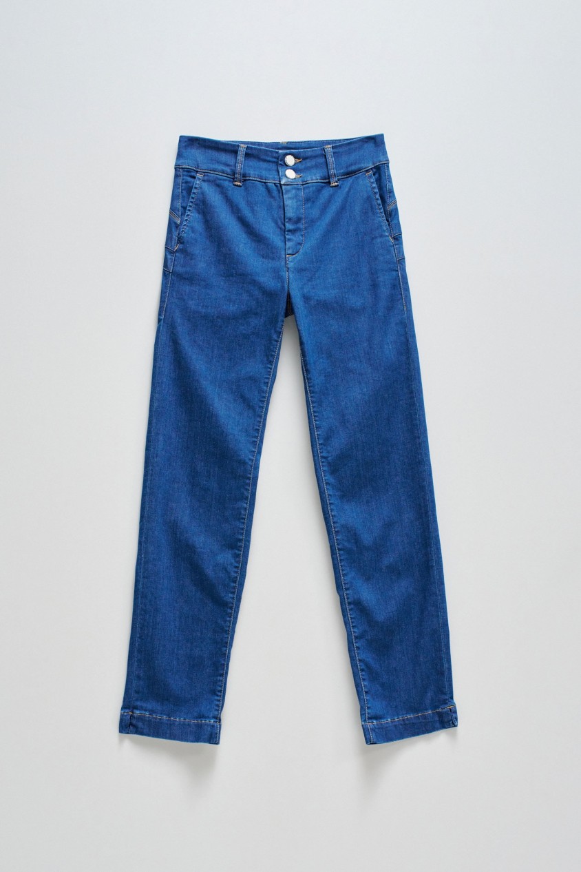 SECRET CHINO PUSH IN CROPPED SLIM