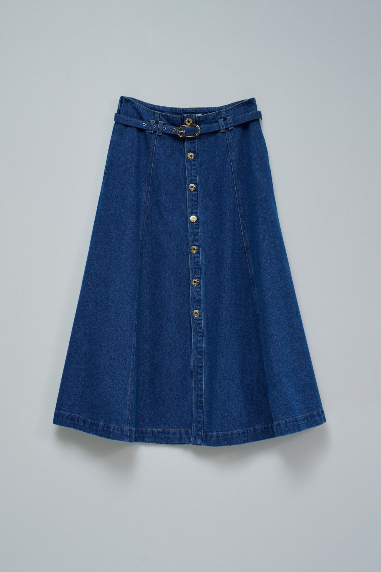 MIDI DENIM SKIRT
