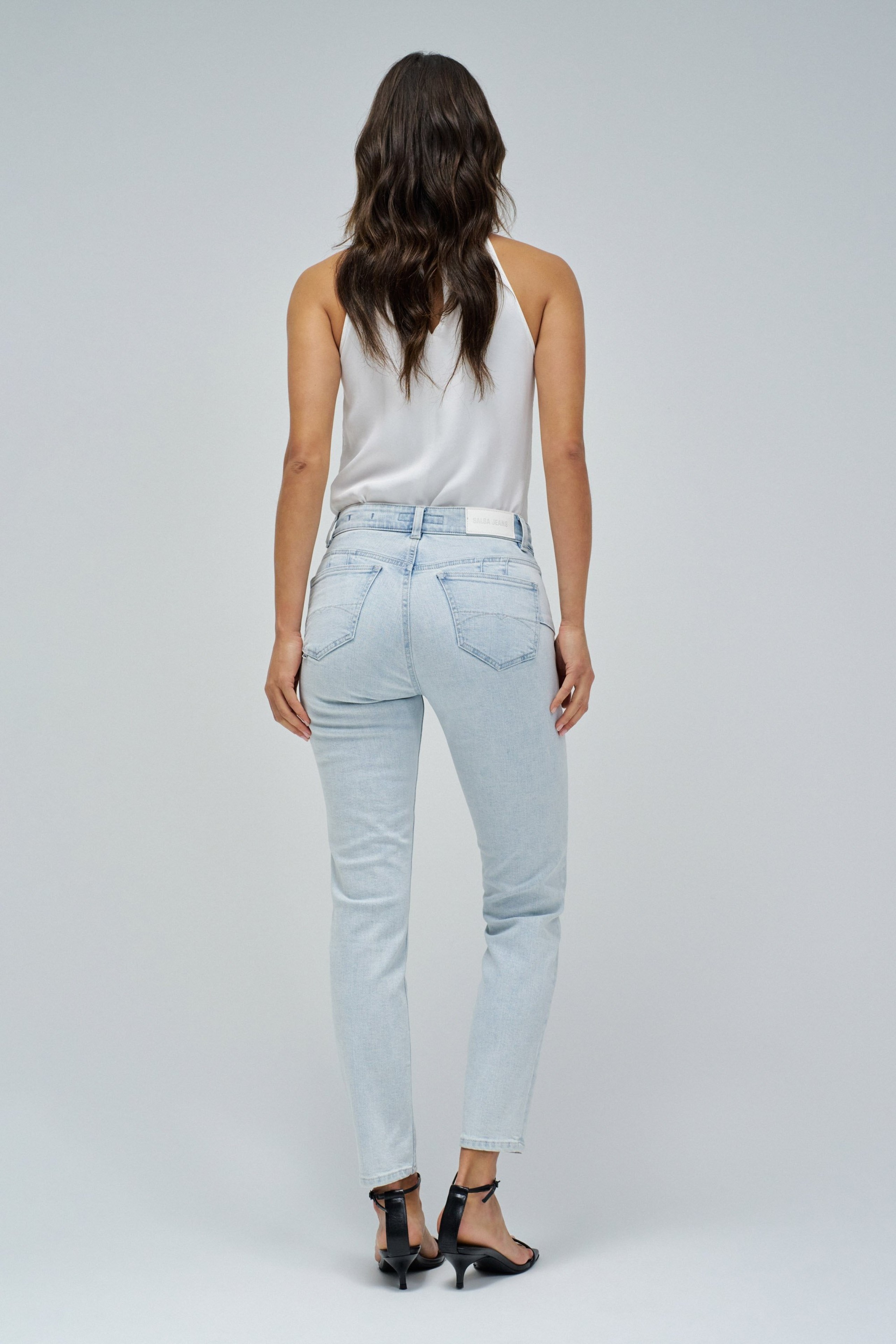 JEANS DESTINY PUSH UP CROPPED SKINNY