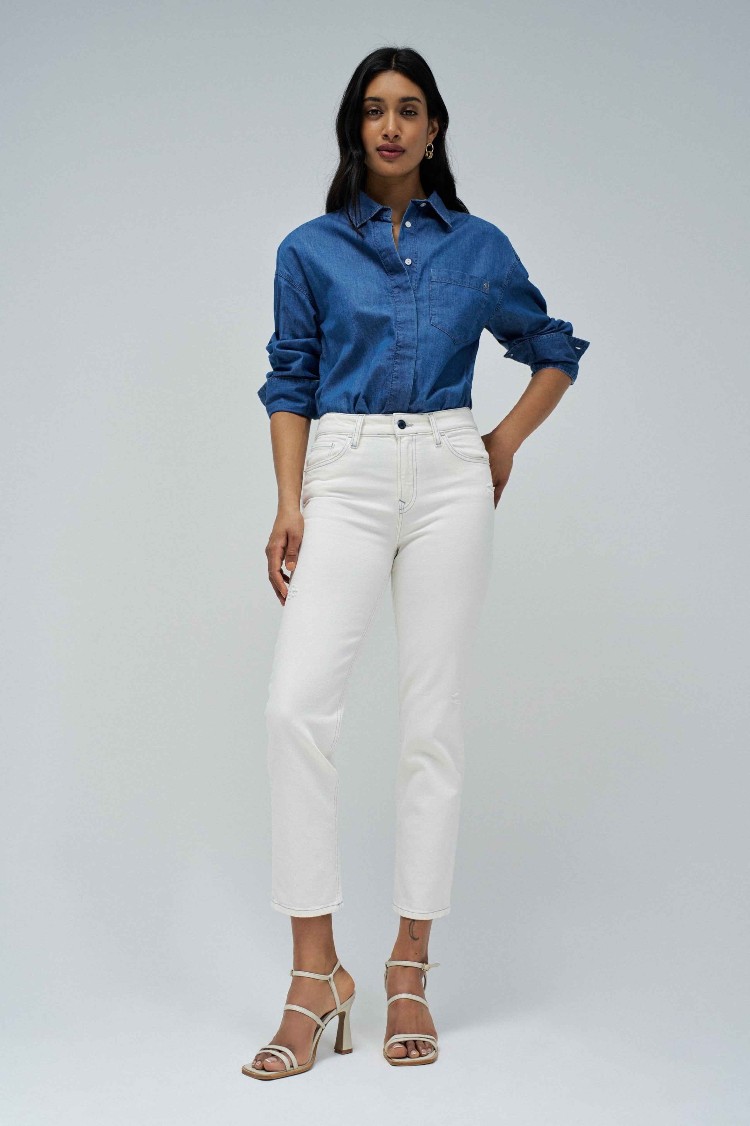 TRUE CROPPED SLIM JEANS