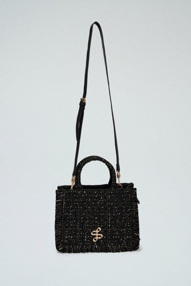 SAC À MAIN EN TWEED