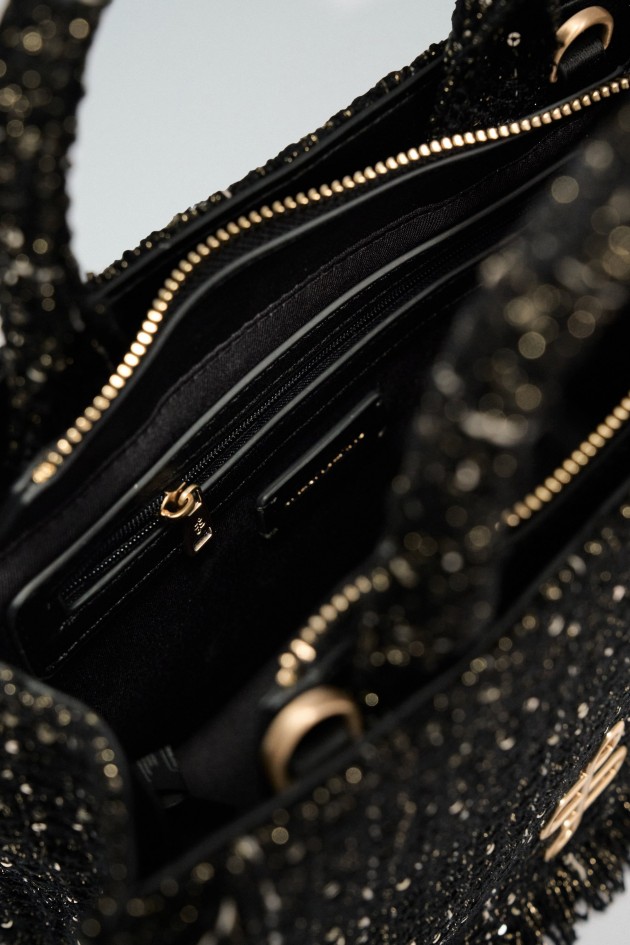 SAC À MAIN EN TWEED