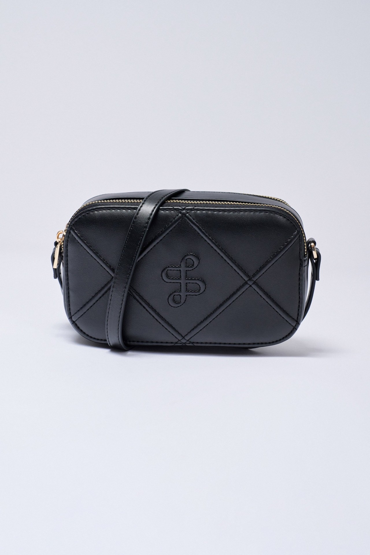 BOLSO BANDOLERA CON ESTAMPADO ACOLCHADO