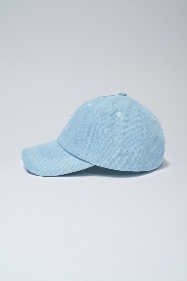 CASQUETTE EN JEAN AVEC LOGO