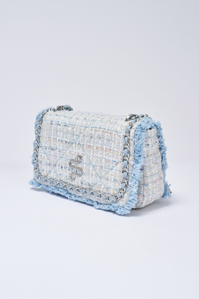 SAC TWEED AVEC CHAÎNE