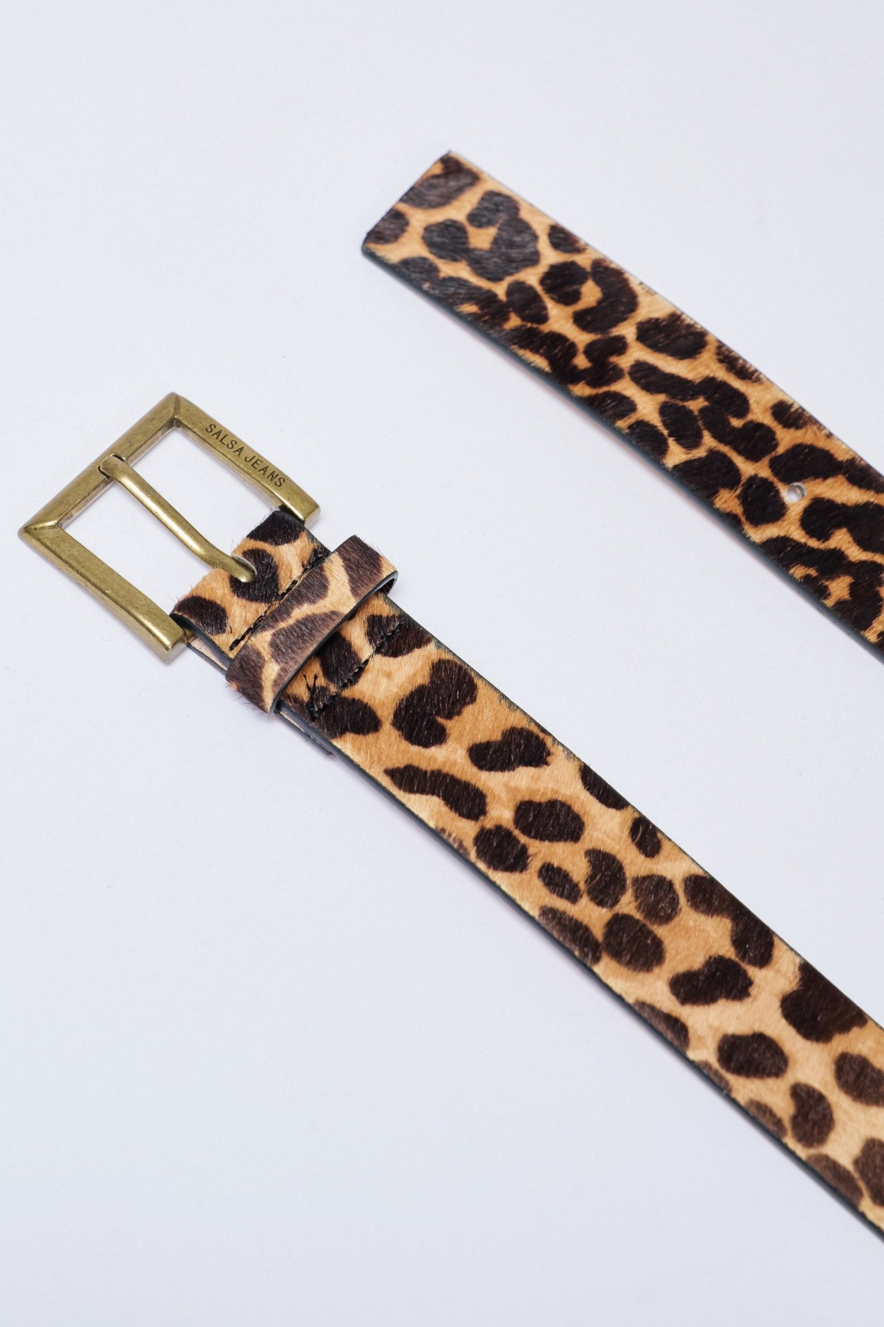 CEINTURE EN CUIR IMPRIM ANIMAL