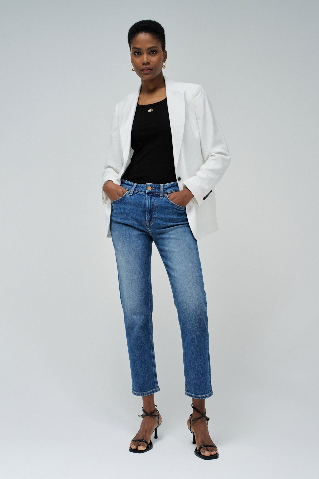 JEANS TRUE CROPPED SLIM