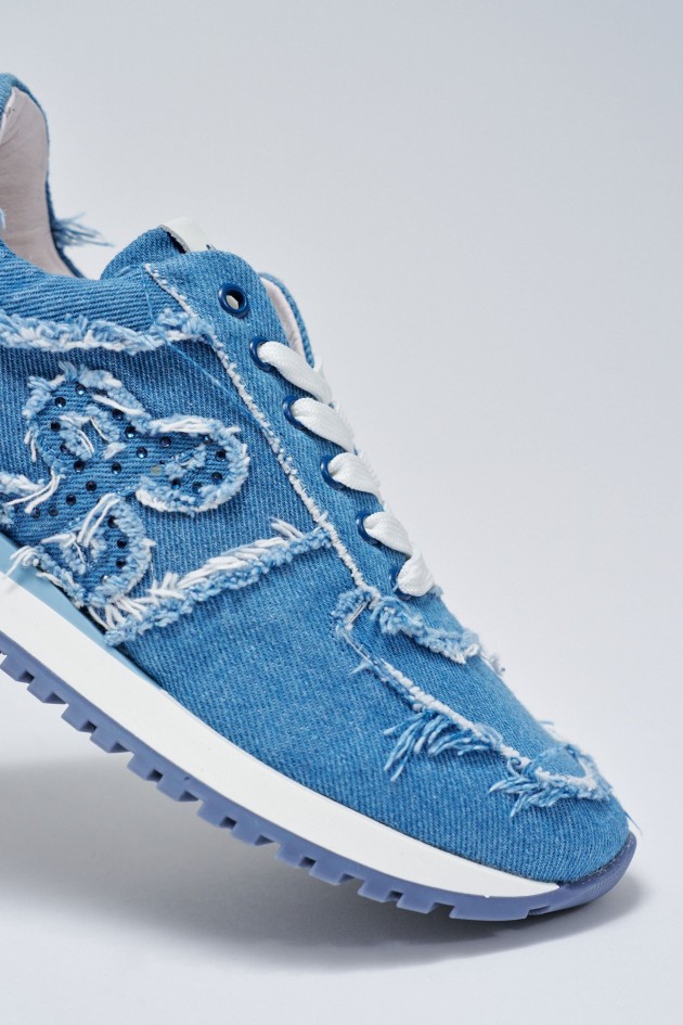 DENIM TRAINERS