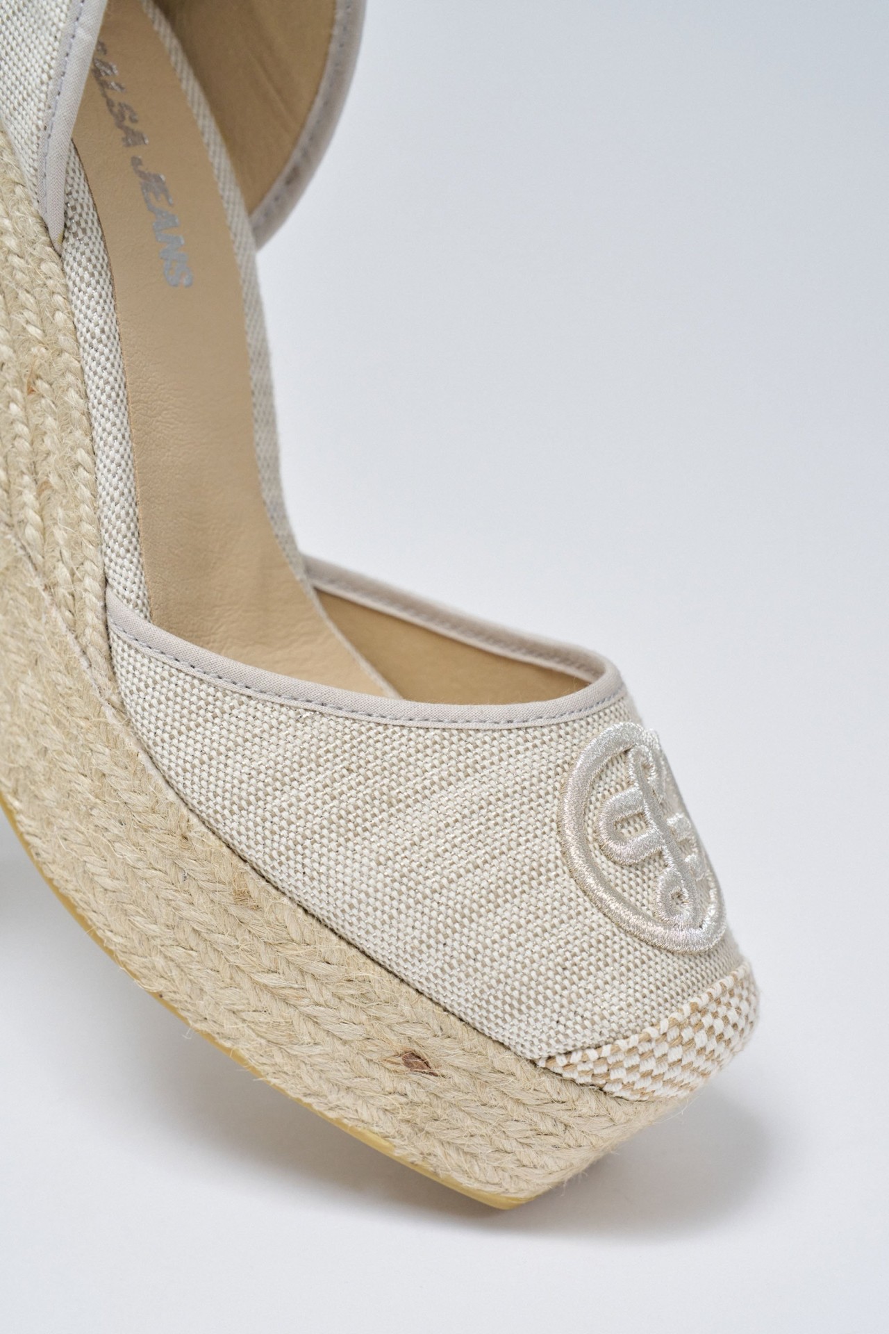 ESPADRILLES AVEC SEMELLE COMPENSE