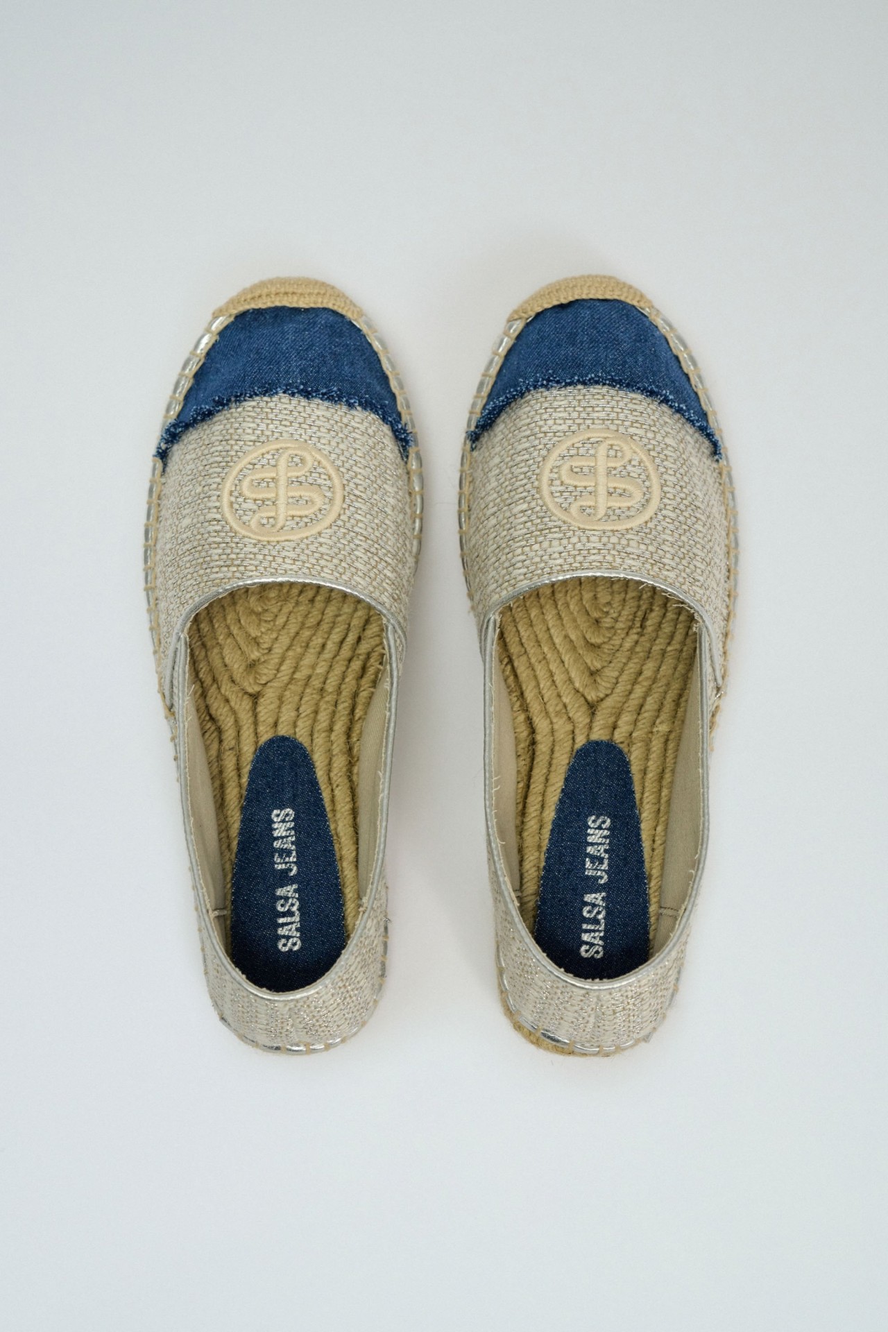 ESPADRILLES AVEC DTAILS EN DENIM