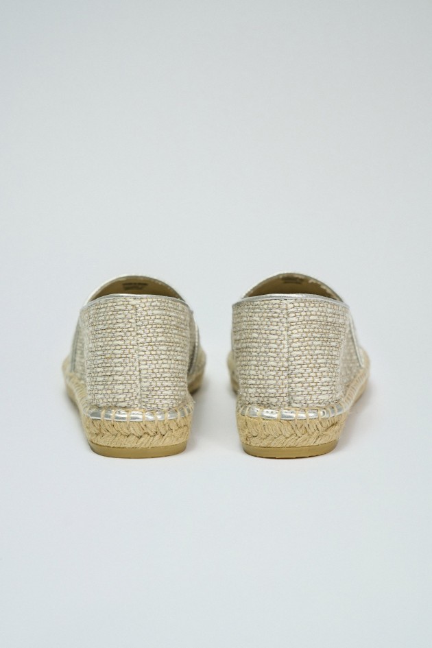 ESPADRILLES MIT DENIM-DETAIL
