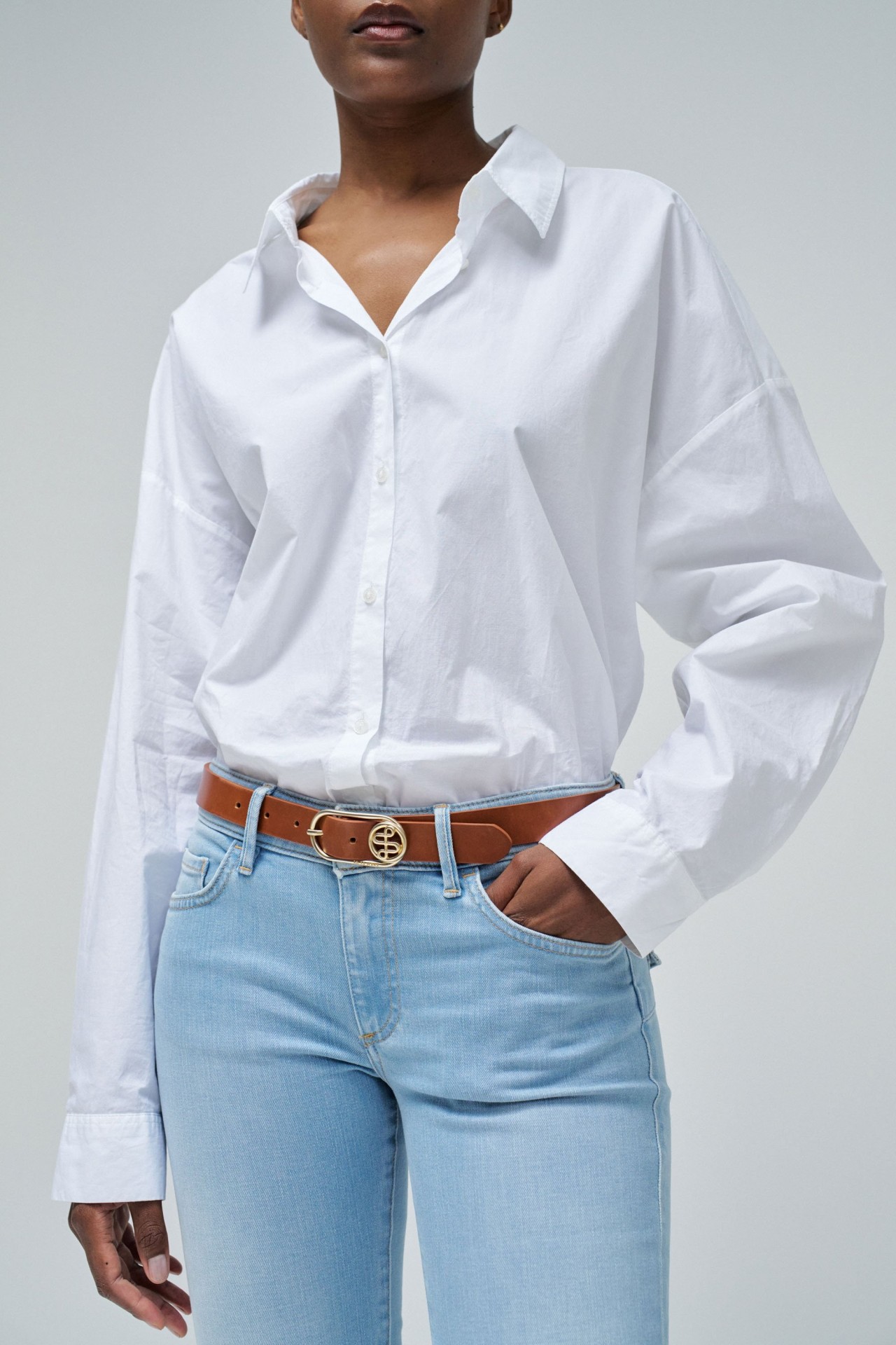 CINTO EM PELE COM BRANDING